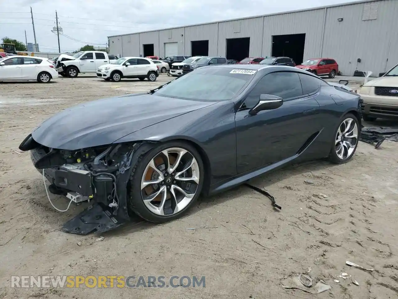 1 Фотография поврежденного автомобиля JTHBP5AY7MA100522 LEXUS LC500 2021