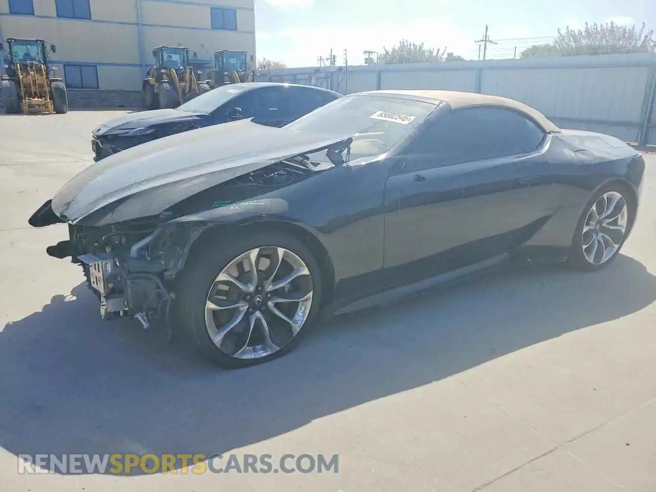 1 Photograph of a damaged car JTHKPAAY3MA102549 LEXUS LC500 2021