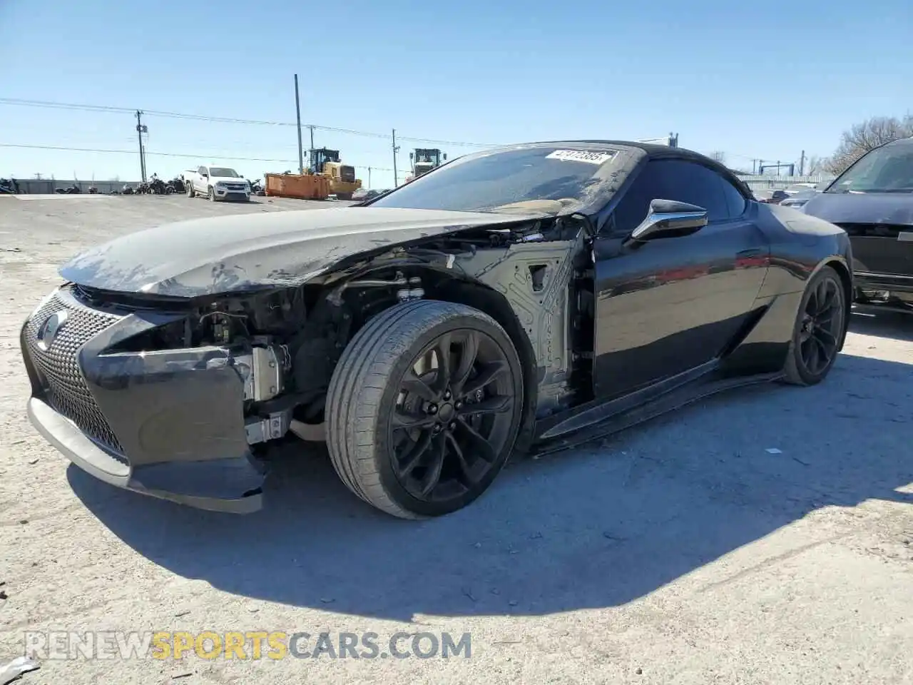 1 Фотография поврежденного автомобиля JTHKPAAY9MA100031 LEXUS LC500 2021