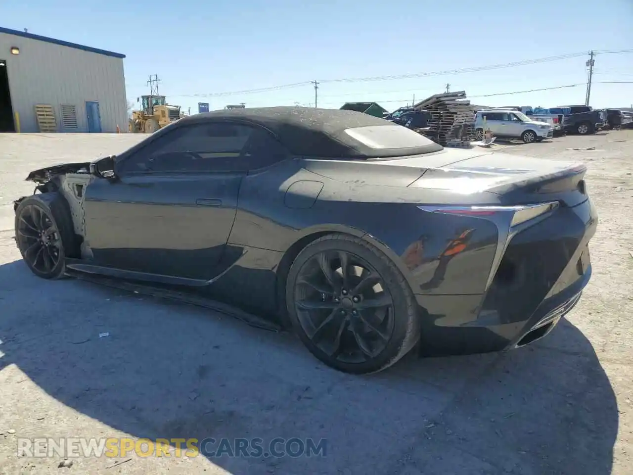 2 Фотография поврежденного автомобиля JTHKPAAY9MA100031 LEXUS LC500 2021