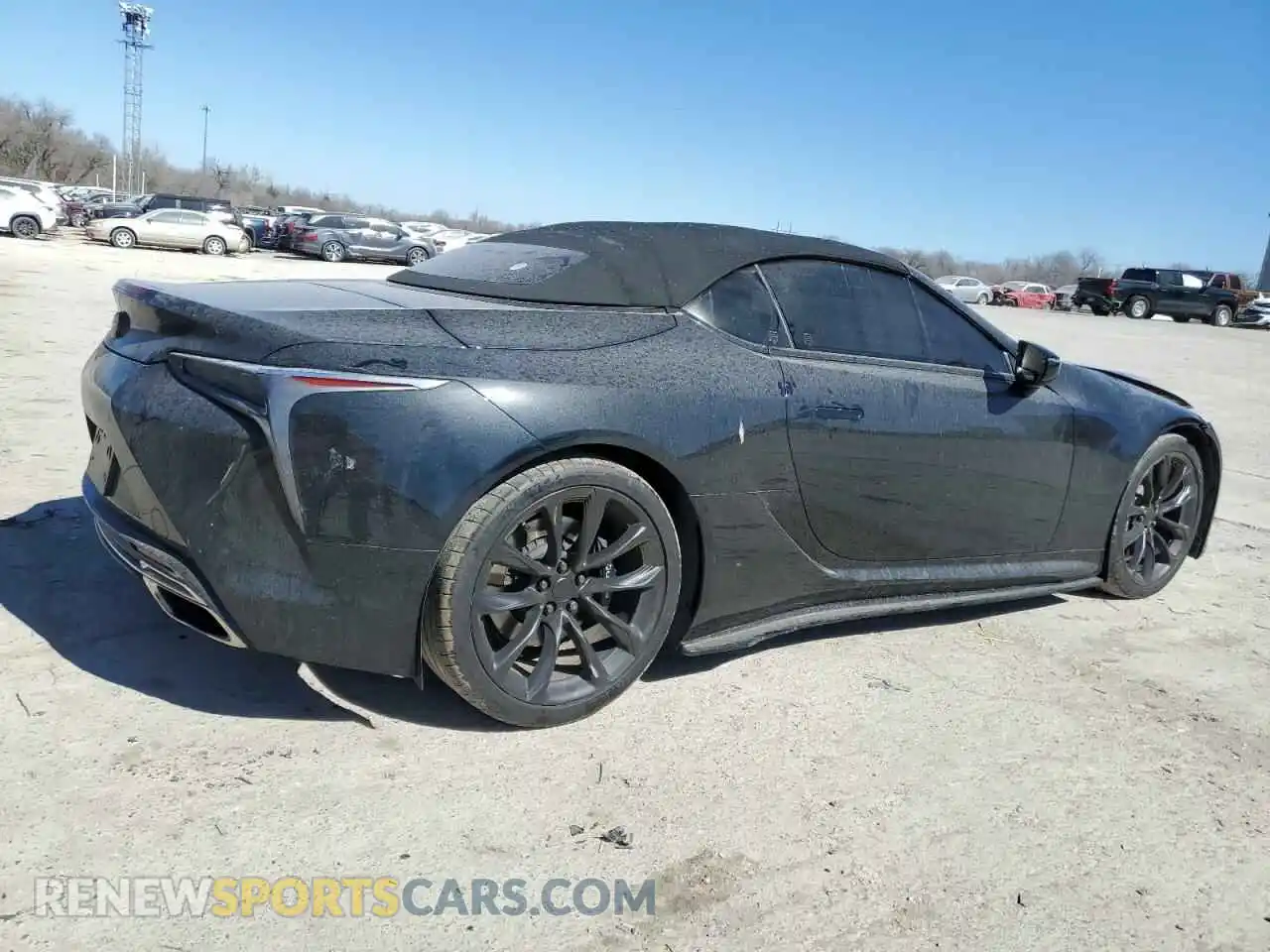 3 Фотография поврежденного автомобиля JTHKPAAY9MA100031 LEXUS LC500 2021