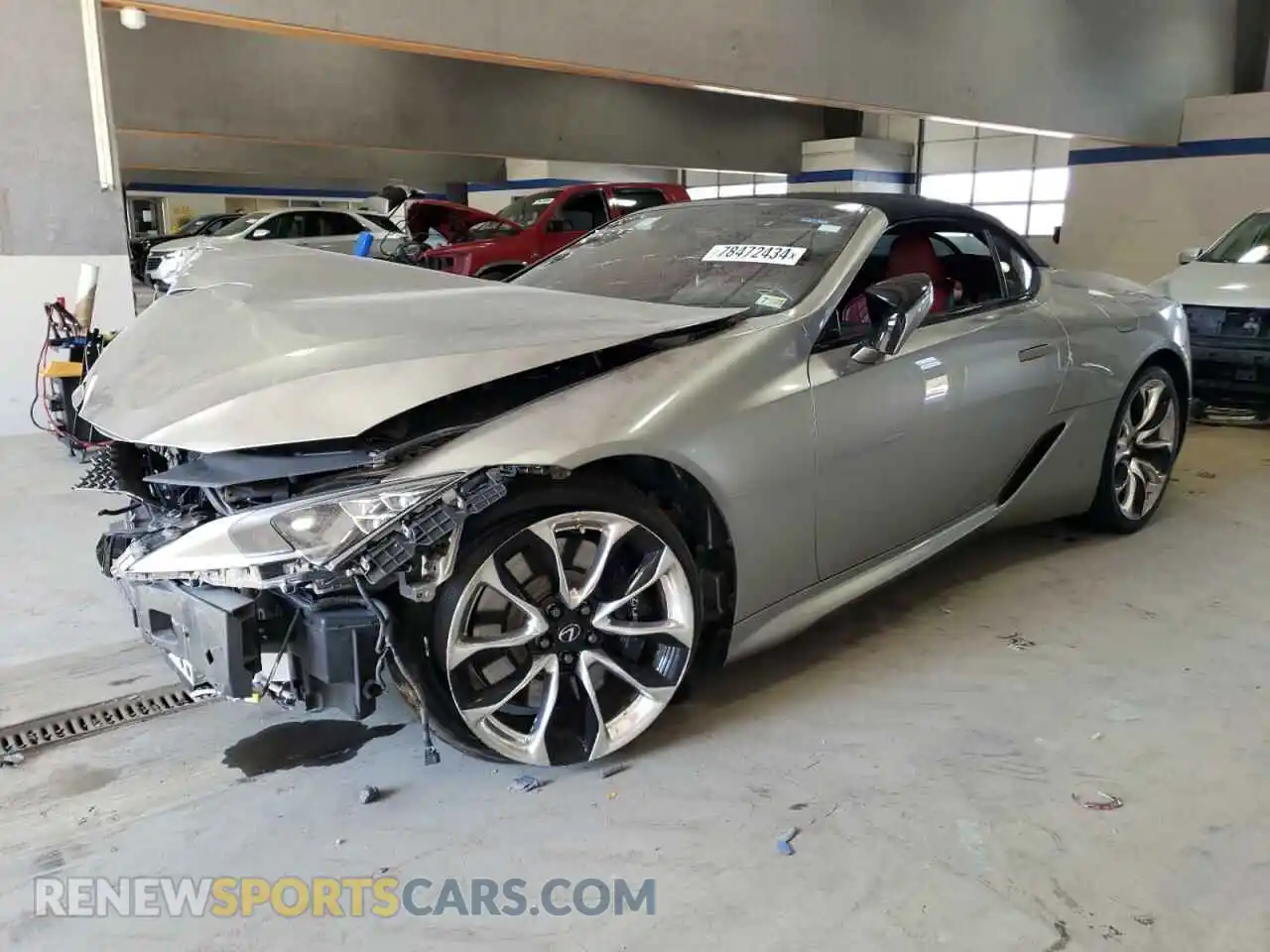 1 Фотография поврежденного автомобиля JTHKPAAY9MA101874 LEXUS LC500 2021