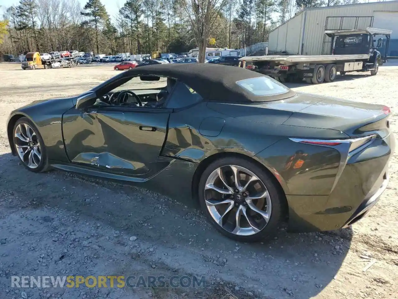 2 Фотография поврежденного автомобиля JTHKPAAYXMA101253 LEXUS LC500 2021