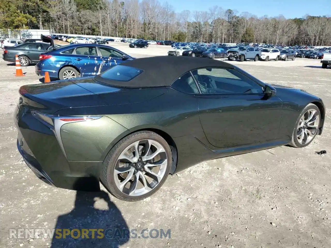 3 Фотография поврежденного автомобиля JTHKPAAYXMA101253 LEXUS LC500 2021