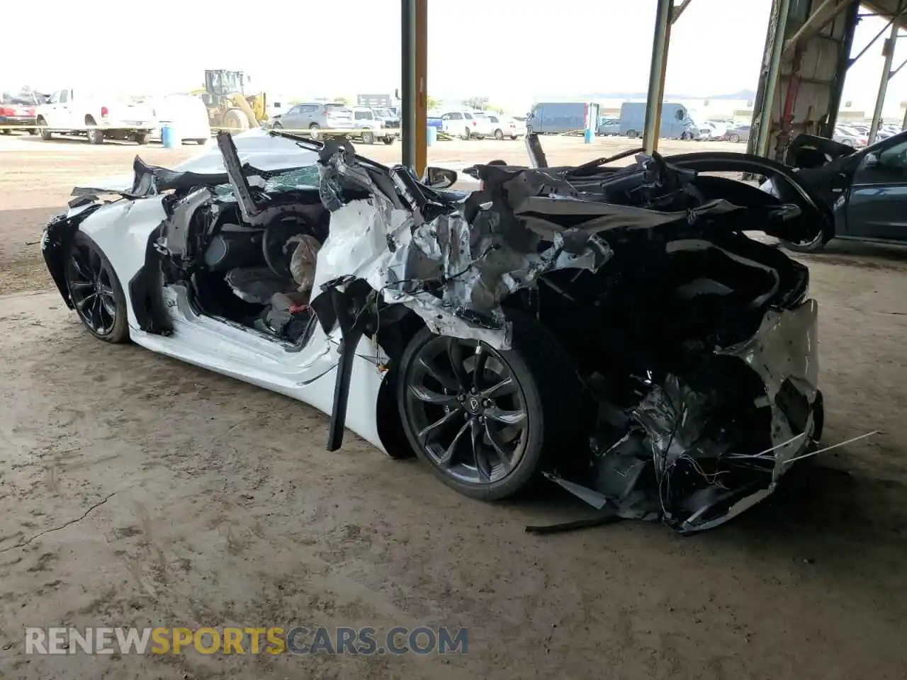 2 Photograph of a damaged car JTHMPAAY8NA105991 LEXUS LC500 2022