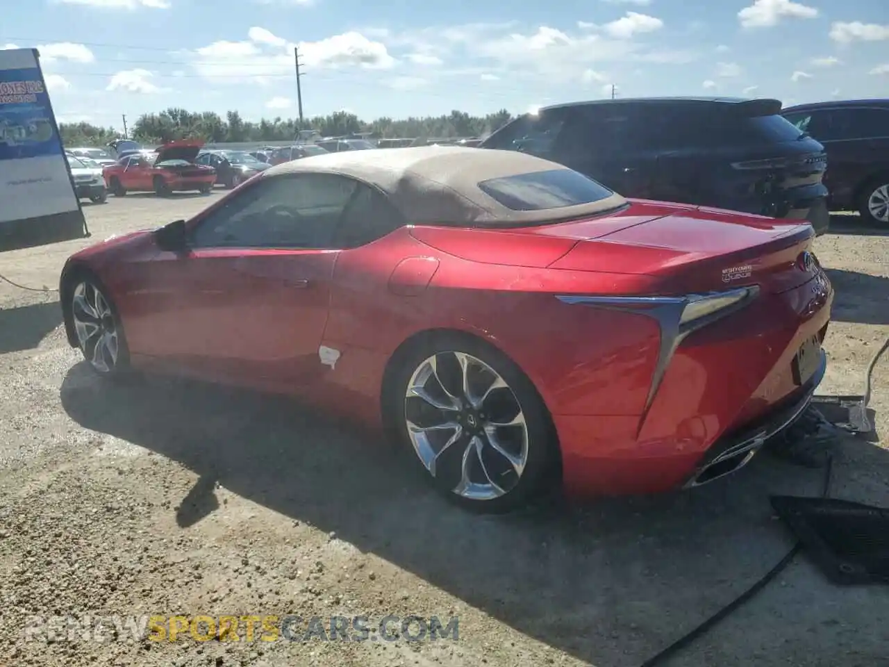 2 Photograph of a damaged car JTHMPAAY0PA107544 LEXUS LC500 2023
