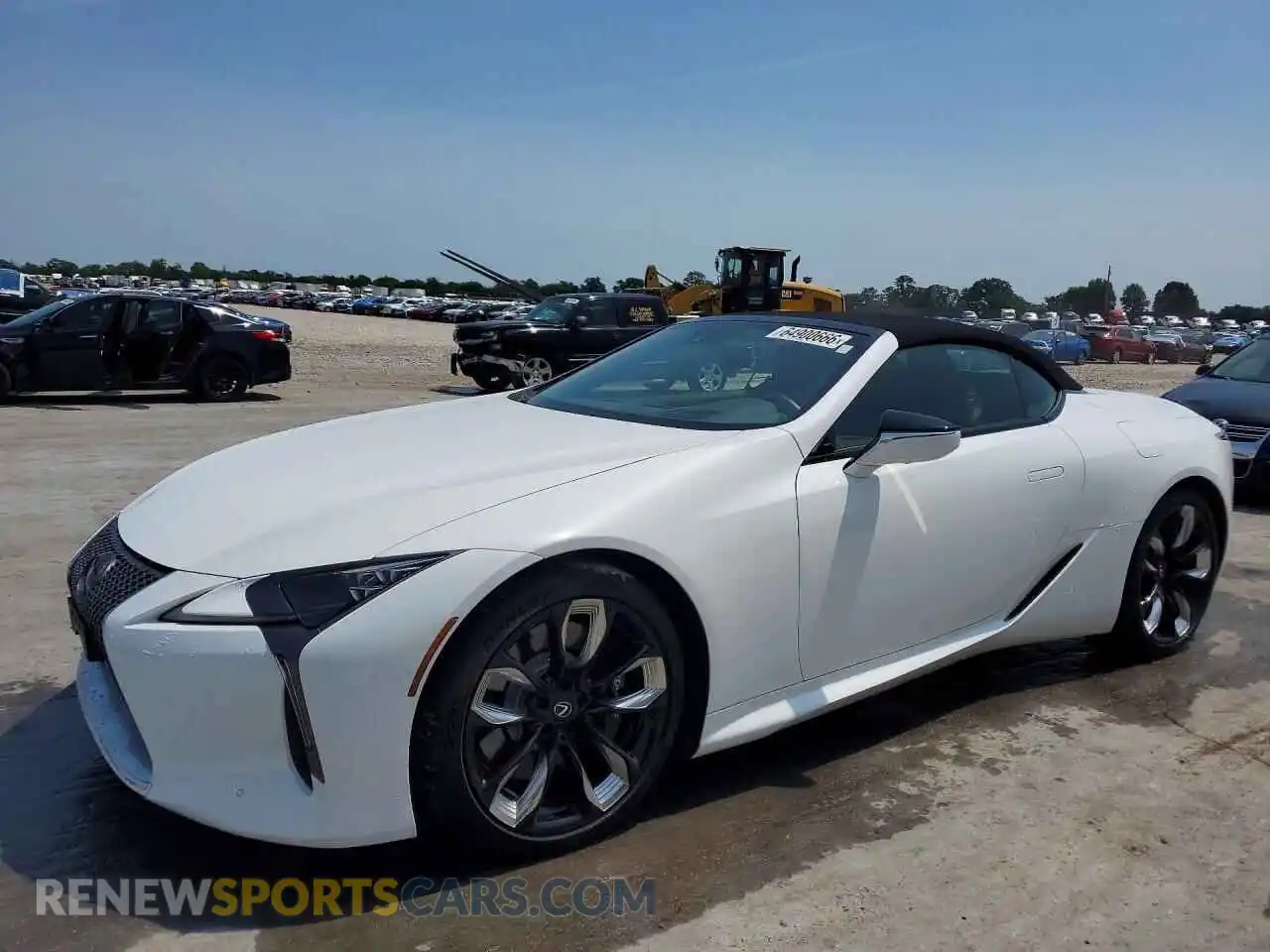 1 Photograph of a damaged car JTHMPAAY4RA109638 LEXUS LC500 2024