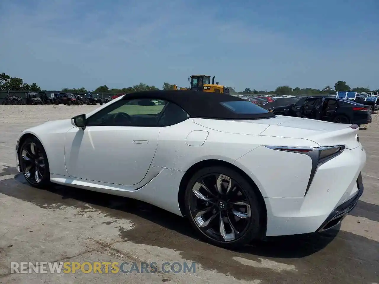 2 Photograph of a damaged car JTHMPAAY4RA109638 LEXUS LC500 2024