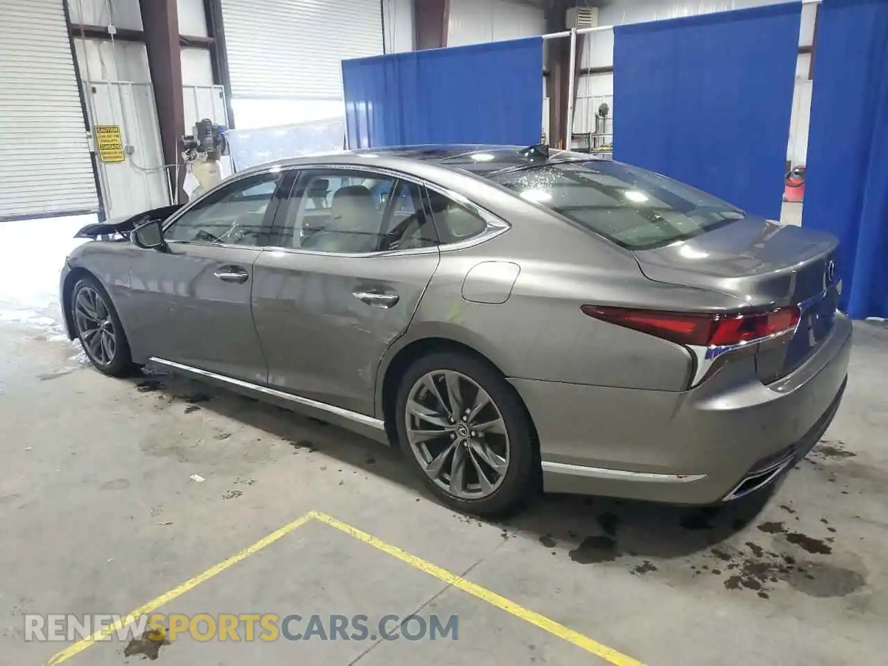 2 Photograph of a damaged car JTHC51FF0K5005655 LEXUS LS500 2019