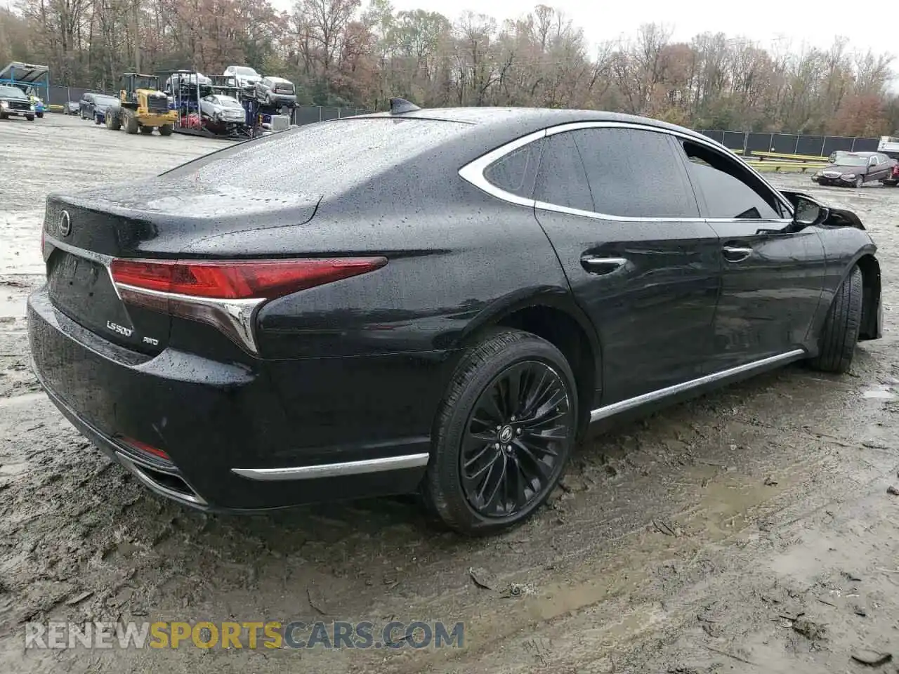 3 Photograph of a damaged car JTHC51FF1K5005423 LEXUS LS500 2019