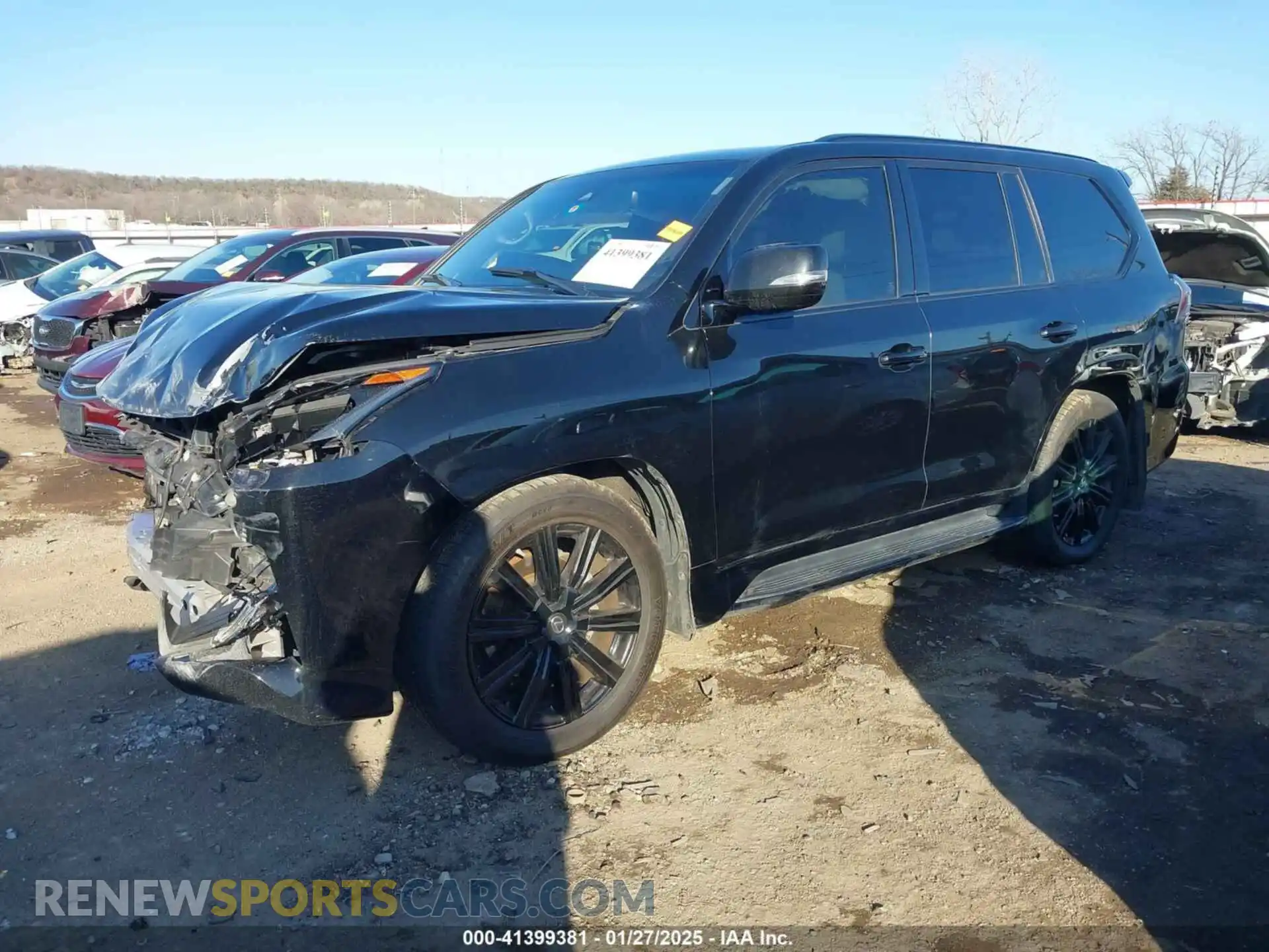 2 Photograph of a damaged car JTJHY7AX3K4300950 LEXUS LX 570 2019