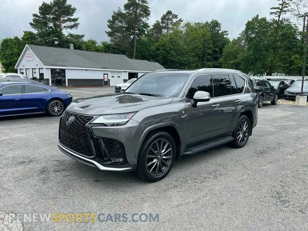2 fotografías del automóvil dañado JTJMB7CX4P4023035 LEXUS LX 600 BAS 2023