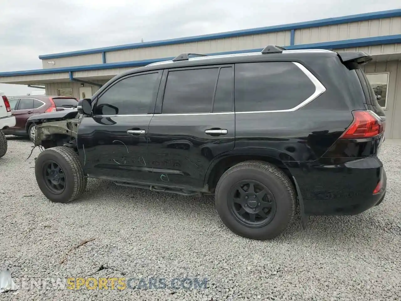 2 Photograph of a damaged car JTJHY7AX7K4310302 LEXUS LX570 2019