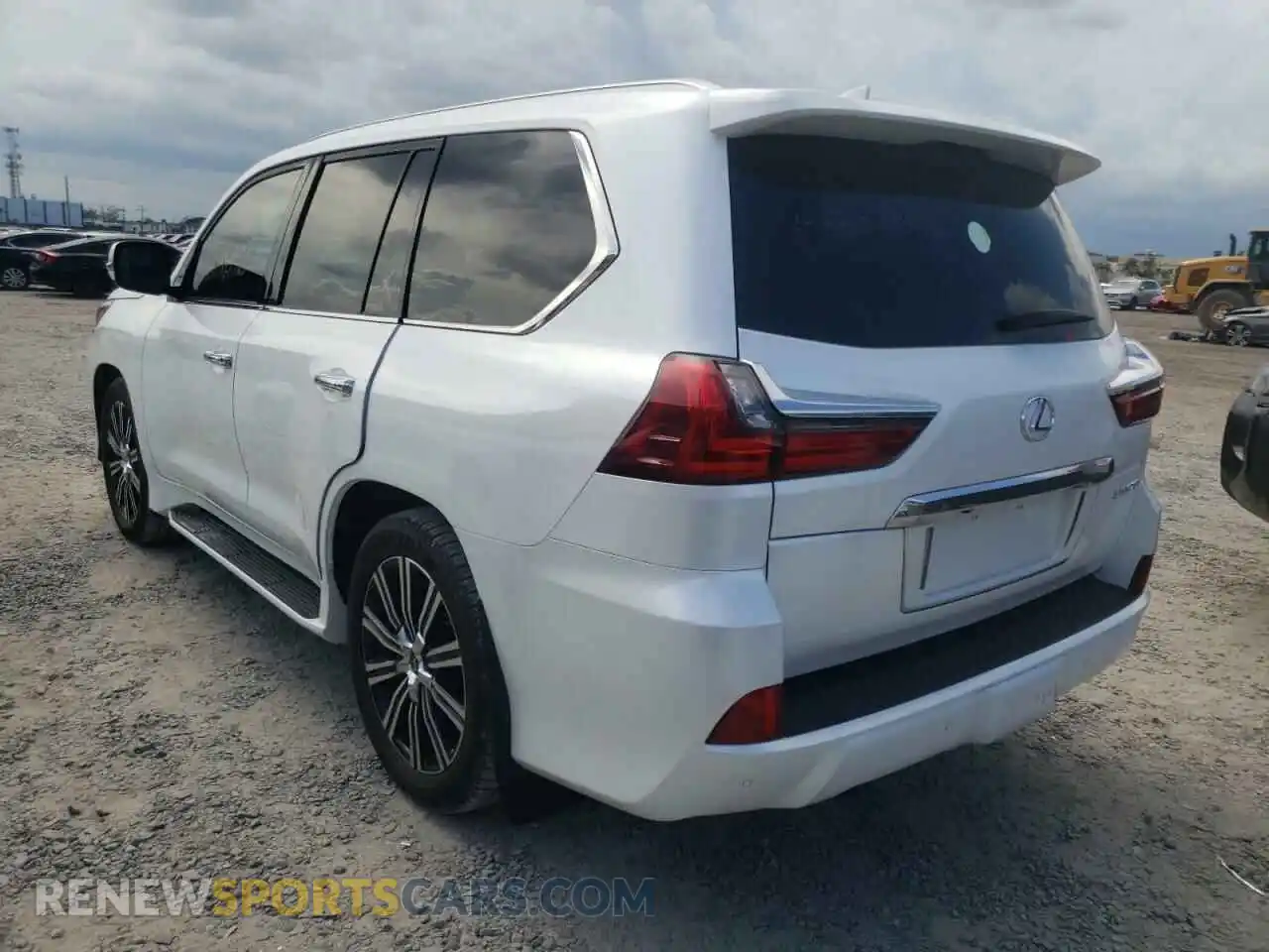 3 Photograph of a damaged car JTJDY7AX0M4336919 LEXUS LX570 2021