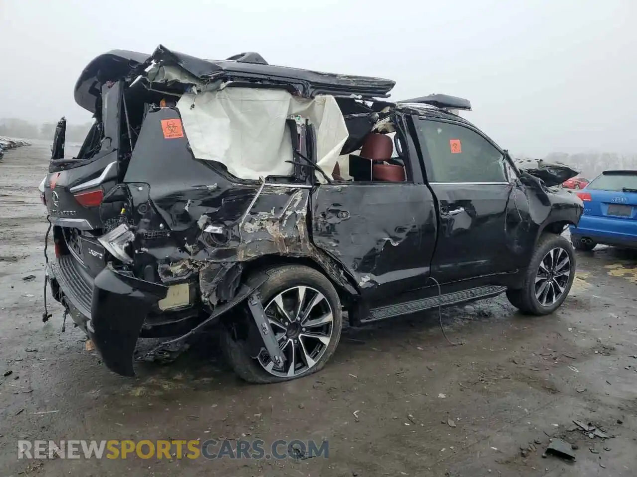 3 Photograph of a damaged car JTJDY7AX5M4346037 LEXUS LX570 2021