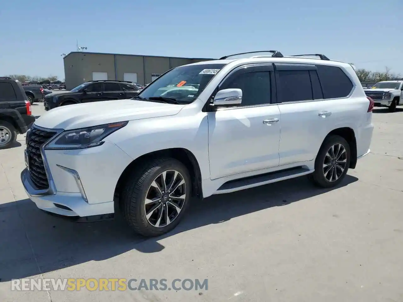 1 Фотография поврежденного автомобиля JTJDY7AX6M4344040 LEXUS LX570 2021