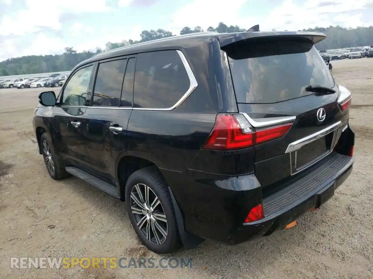 3 Photograph of a damaged car JTJDY7AX9M4334439 LEXUS LX570 2021
