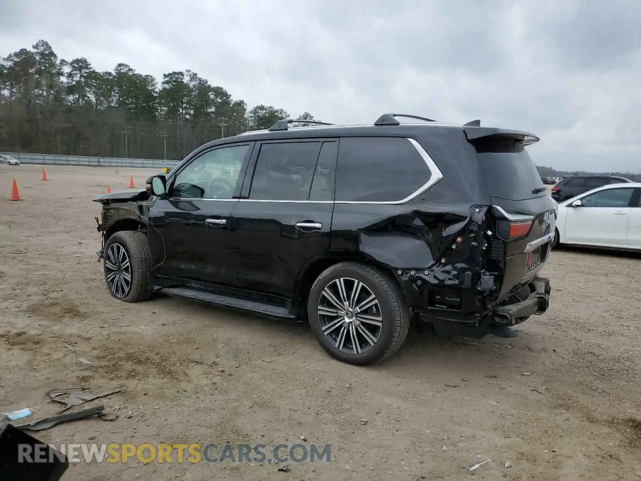 2 Photograph of a damaged car JTJFY7AX9M4340637 LEXUS LX570 2021
