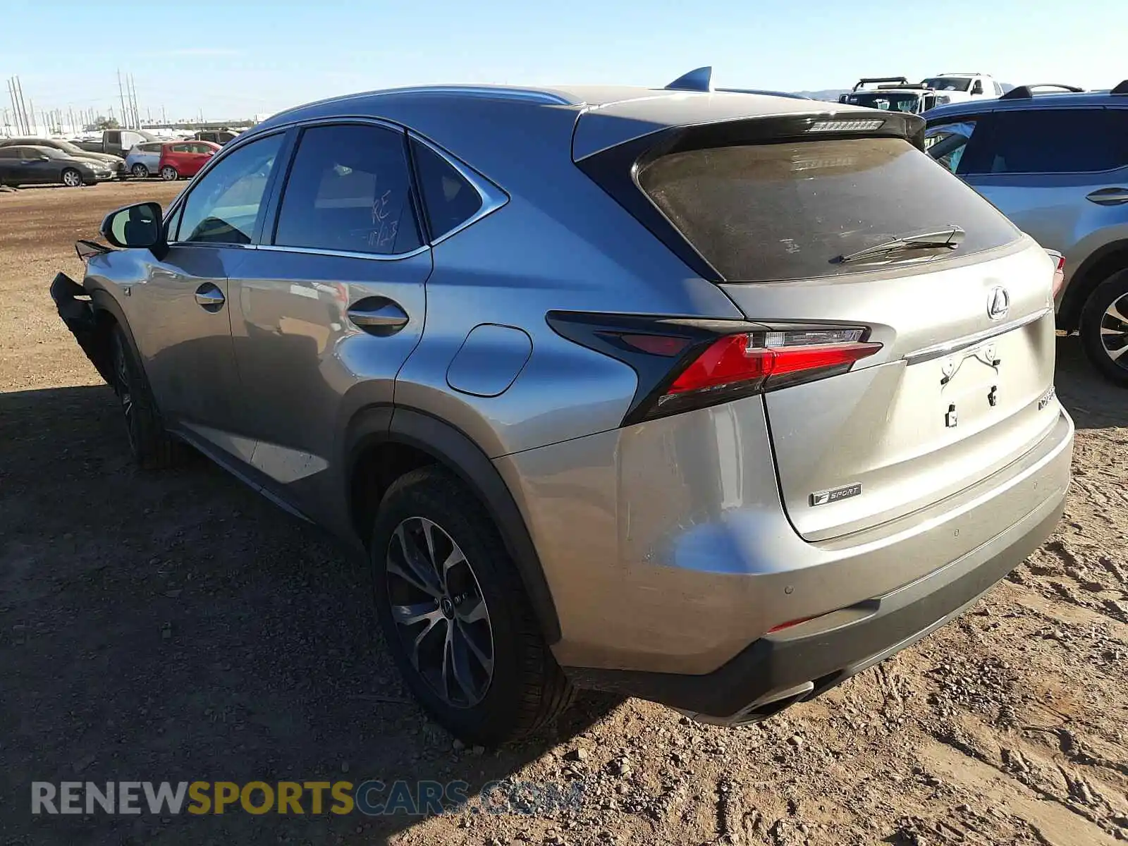 3 Photograph of a damaged car JTJBARBZ2H2125696 LEXUS NX 200T BA 2017