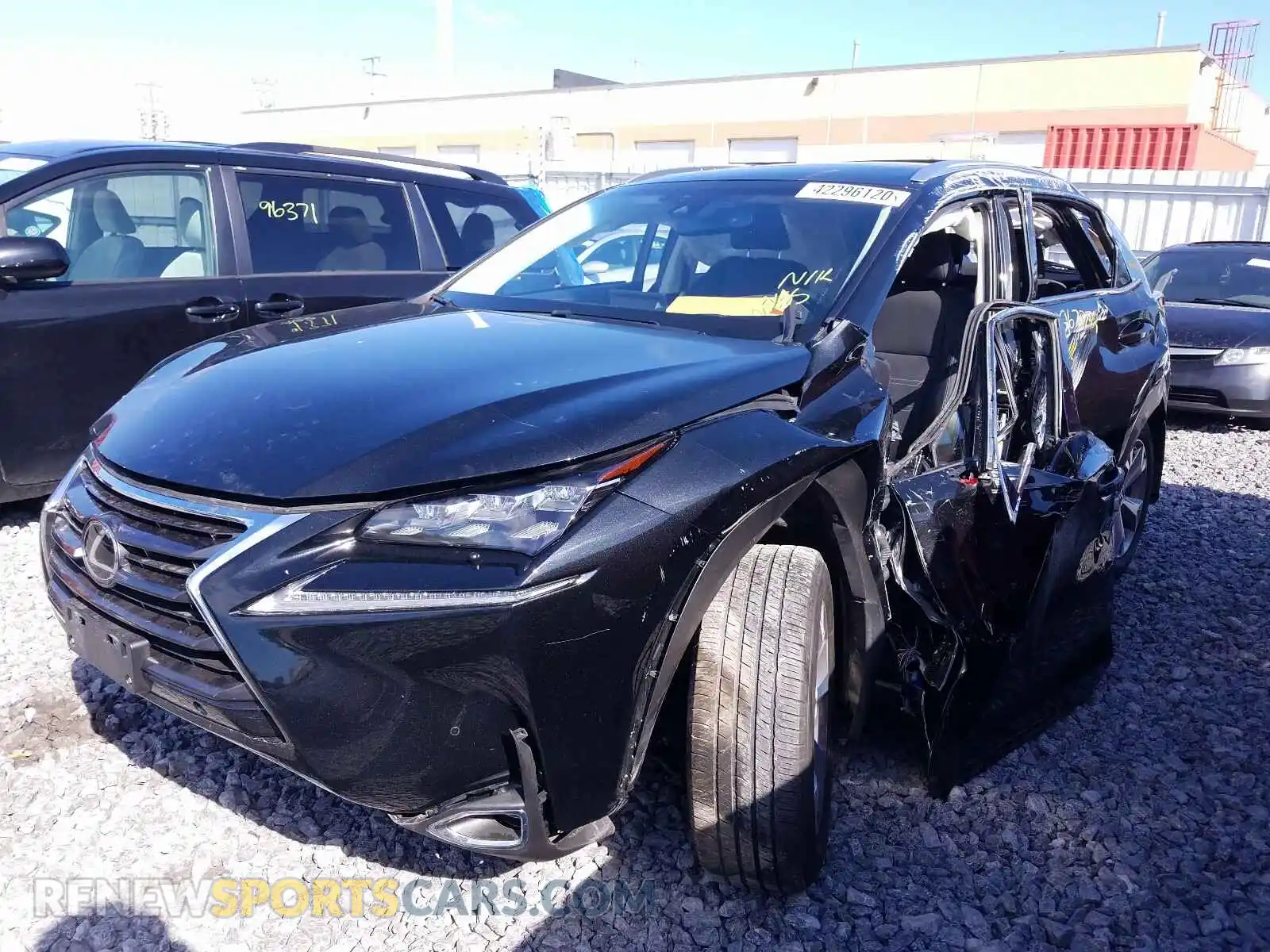 2 Photograph of a damaged car JTJBARBZXH2118737 LEXUS NX 200T BA 2017