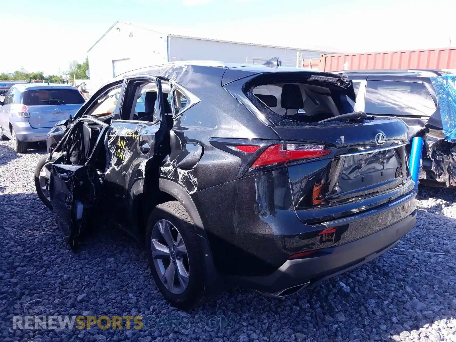3 Photograph of a damaged car JTJBARBZXH2118737 LEXUS NX 200T BA 2017