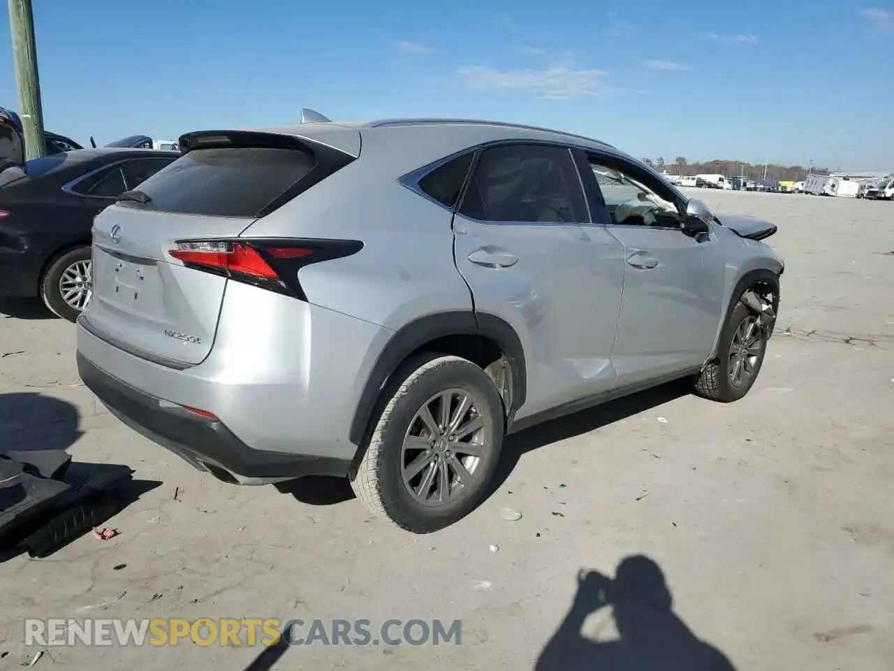 3 Фотография поврежденного автомобиля JTJYARBZ3G2033943 LEXUS NX 2016
