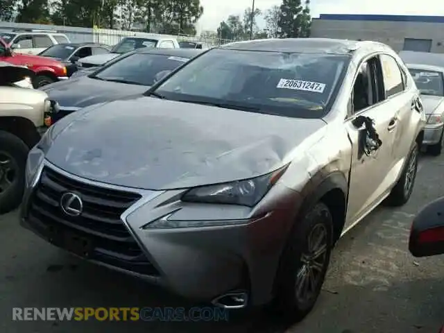 2 fotografías del automóvil dañado JTJYARBZ5G2041624 LEXUS NX 2016