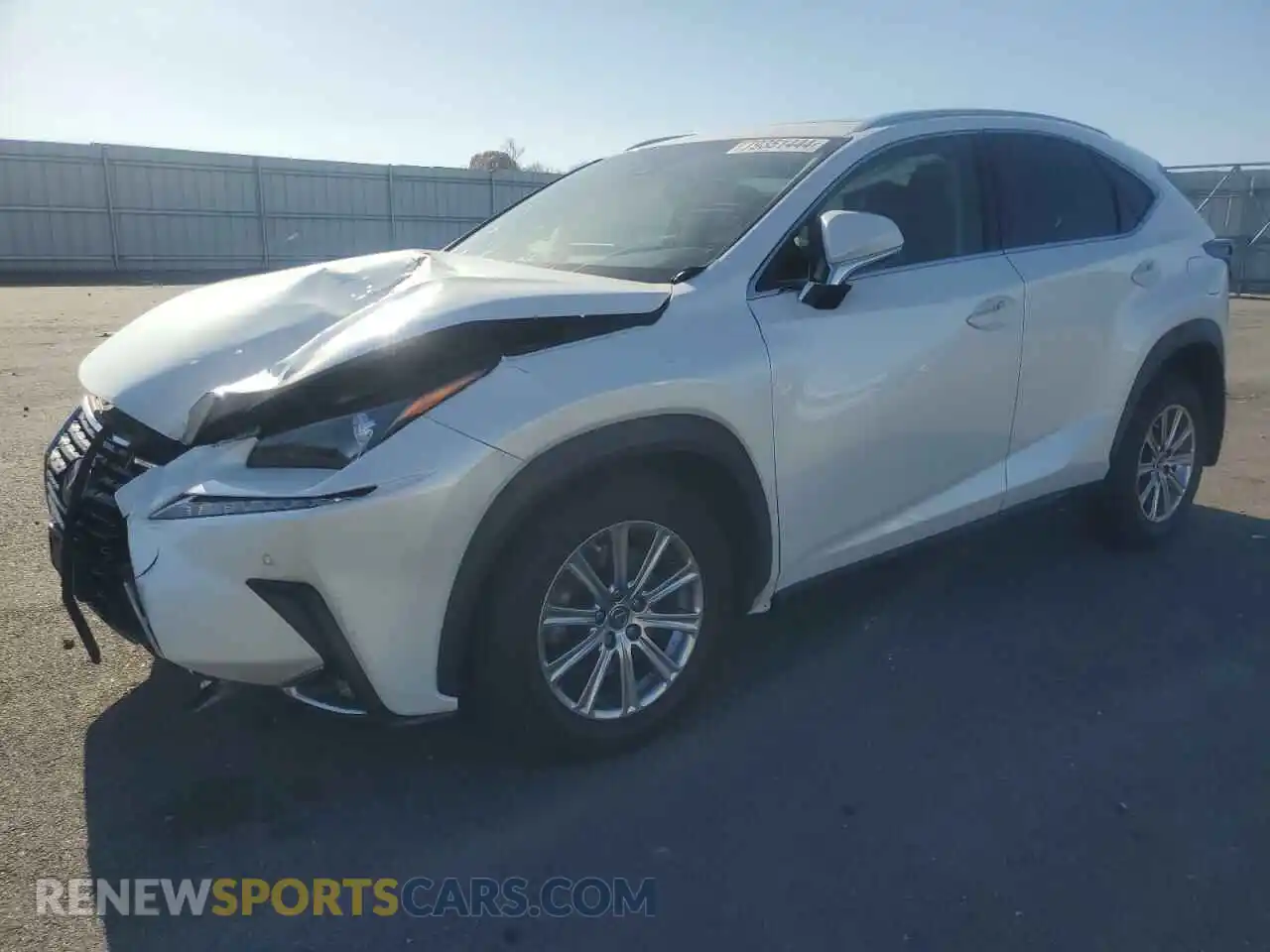 1 Photograph of a damaged car JTJBARBZ0K2180820 LEXUS NX 2019