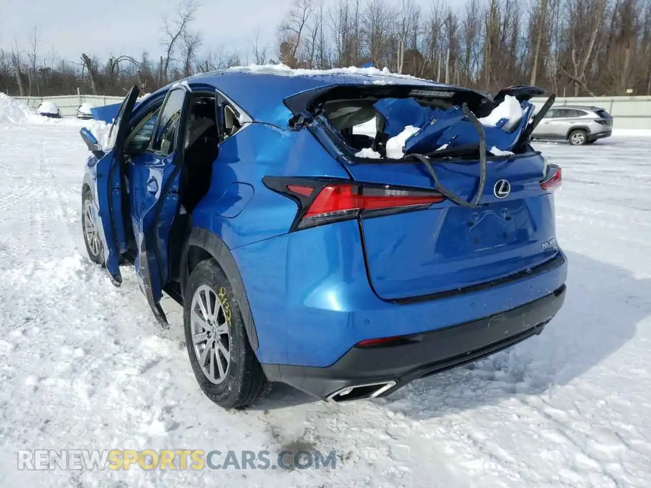 3 Photograph of a damaged car JTJBARBZ0K2186875 LEXUS NX 2019