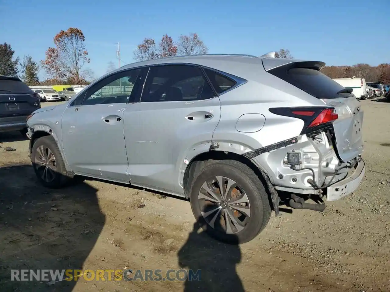 2 Photograph of a damaged car JTJBARBZ0K2202394 LEXUS NX 2019