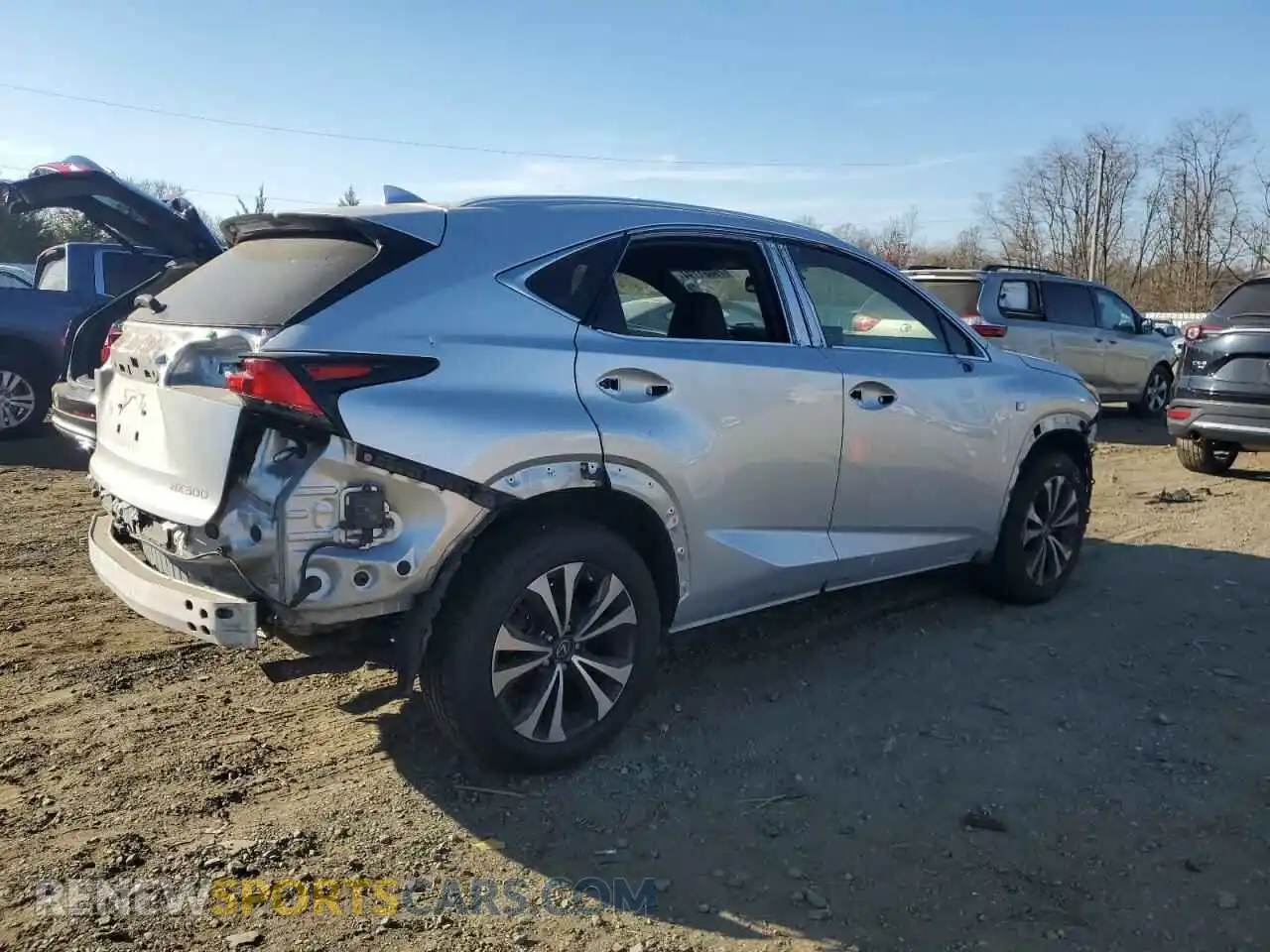 3 Photograph of a damaged car JTJBARBZ0K2202394 LEXUS NX 2019