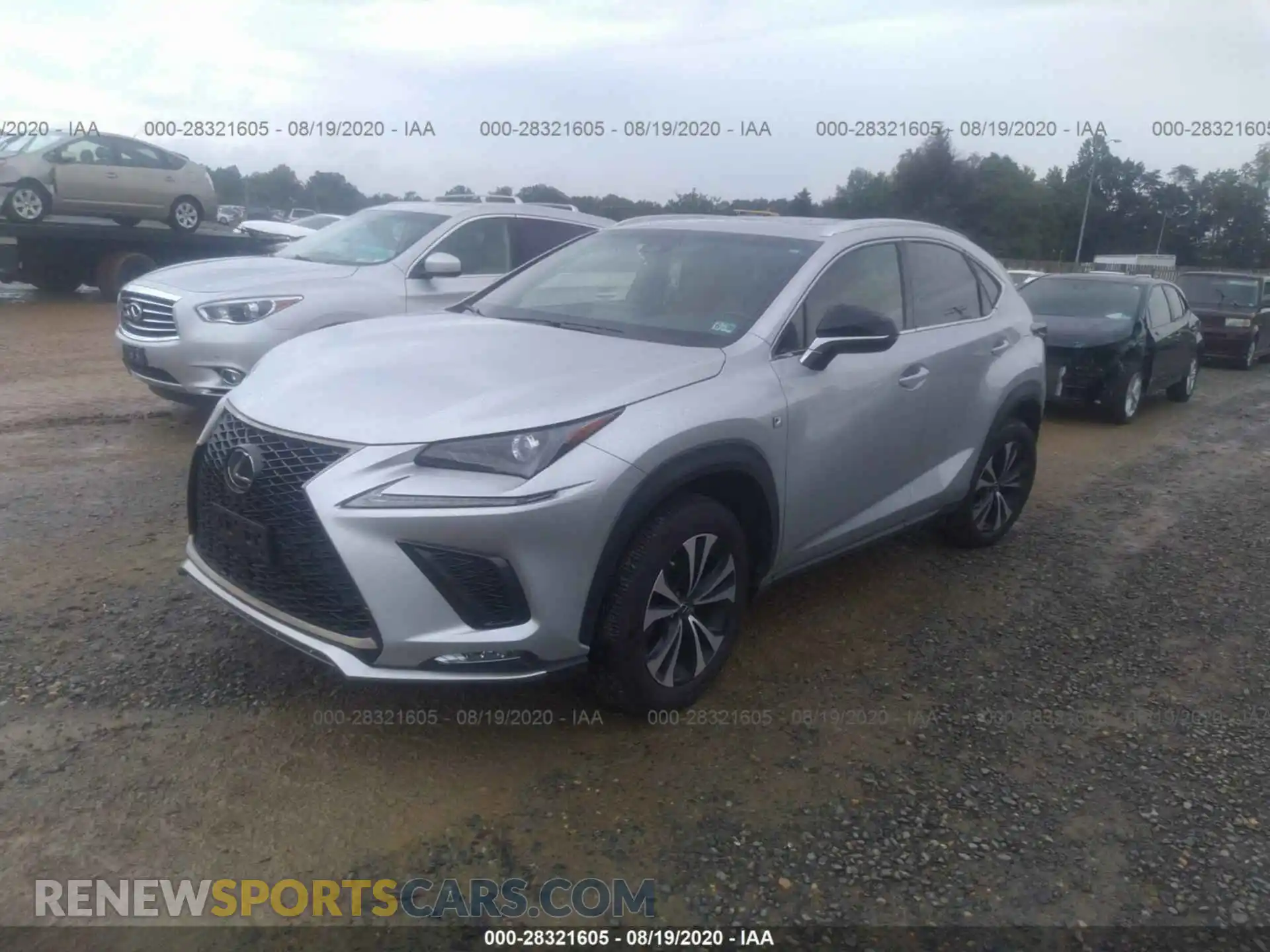 2 Photograph of a damaged car JTJBARBZ0K2204176 LEXUS NX 2019