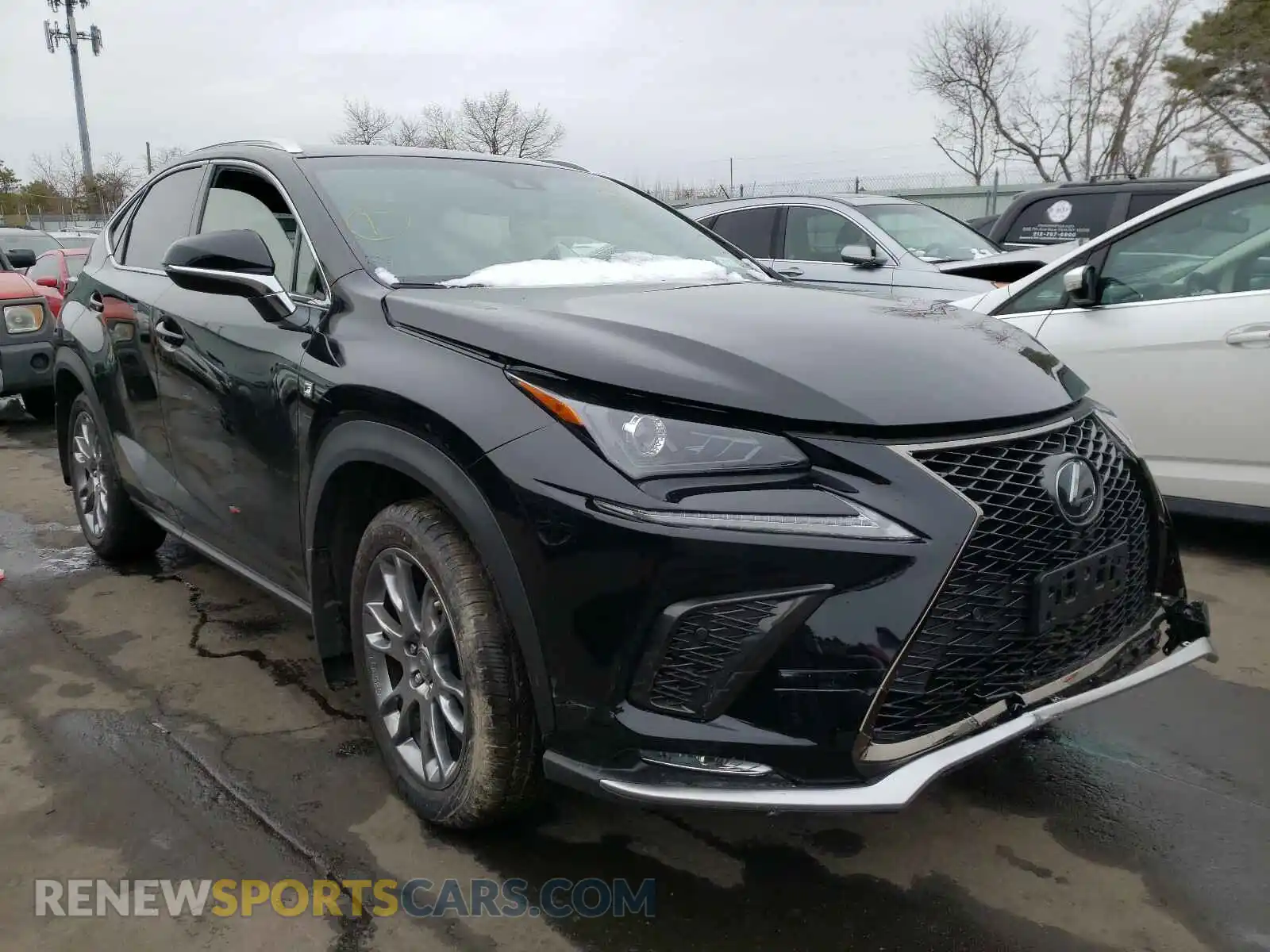 1 Photograph of a damaged car JTJBARBZ0K2211967 LEXUS NX 2019