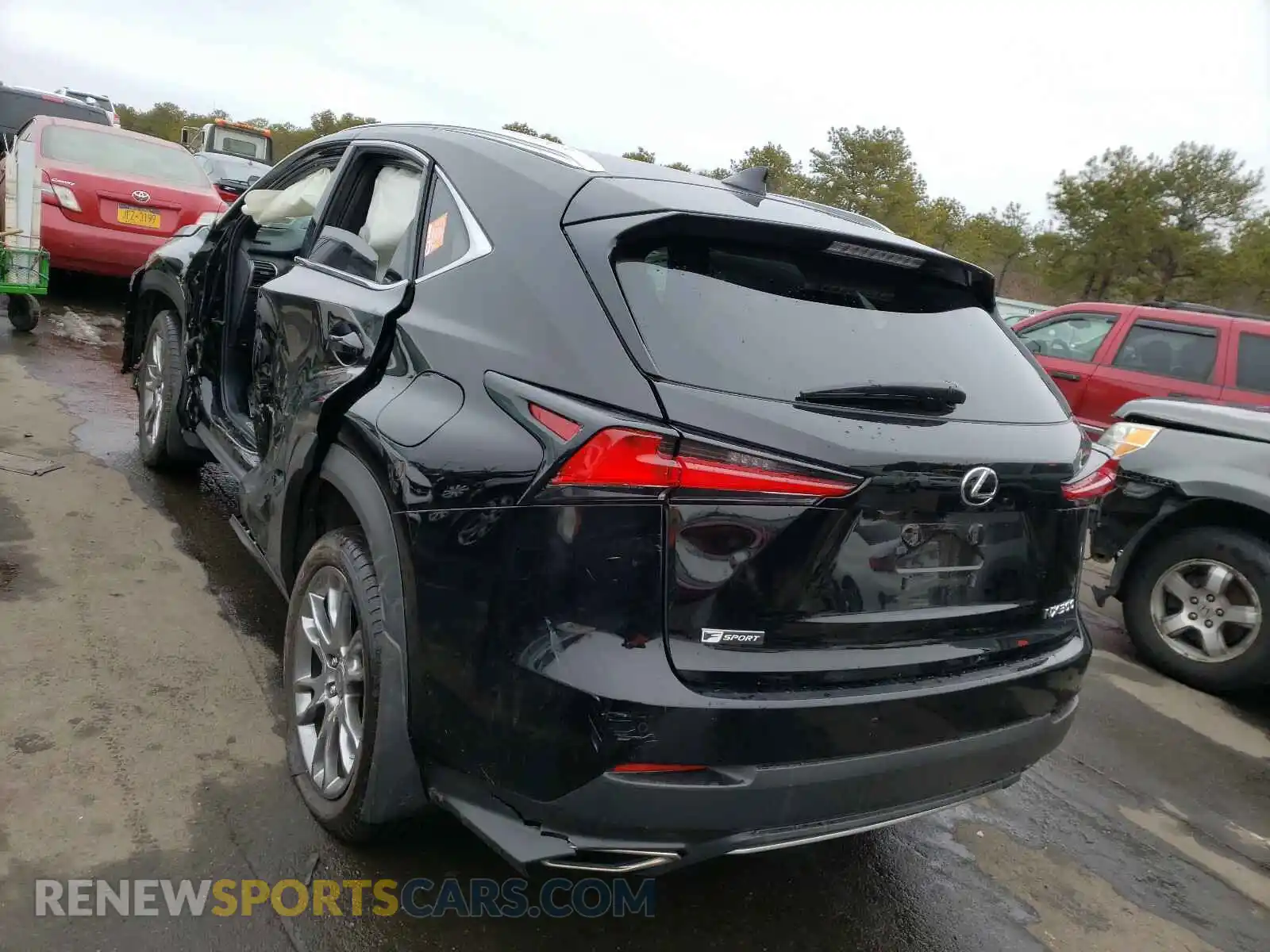 3 Photograph of a damaged car JTJBARBZ0K2211967 LEXUS NX 2019