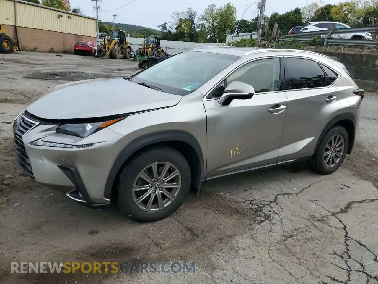 1 Photograph of a damaged car JTJBARBZ1K2181751 LEXUS NX 2019