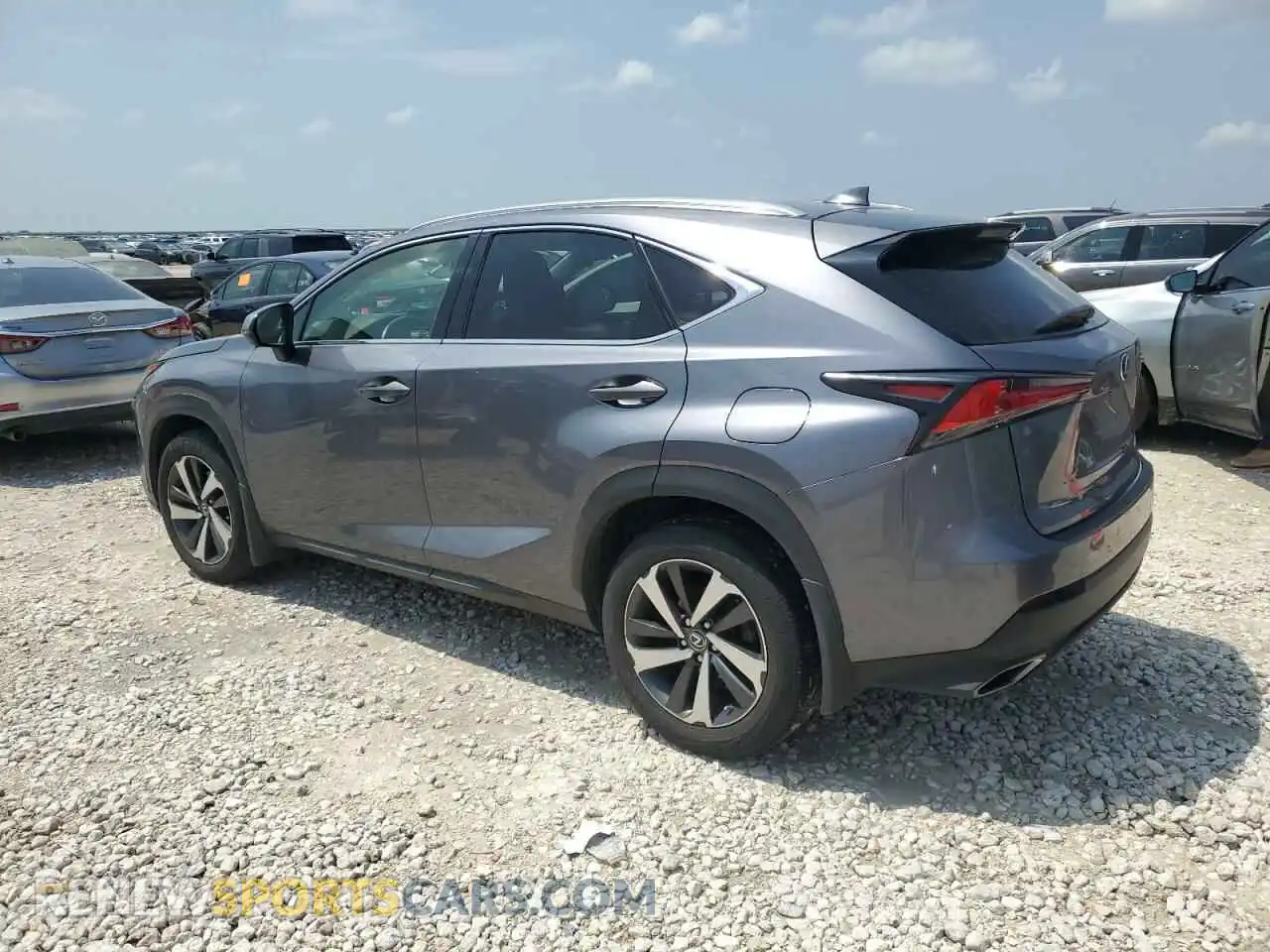 2 Photograph of a damaged car JTJBARBZ1K2183192 LEXUS NX 2019