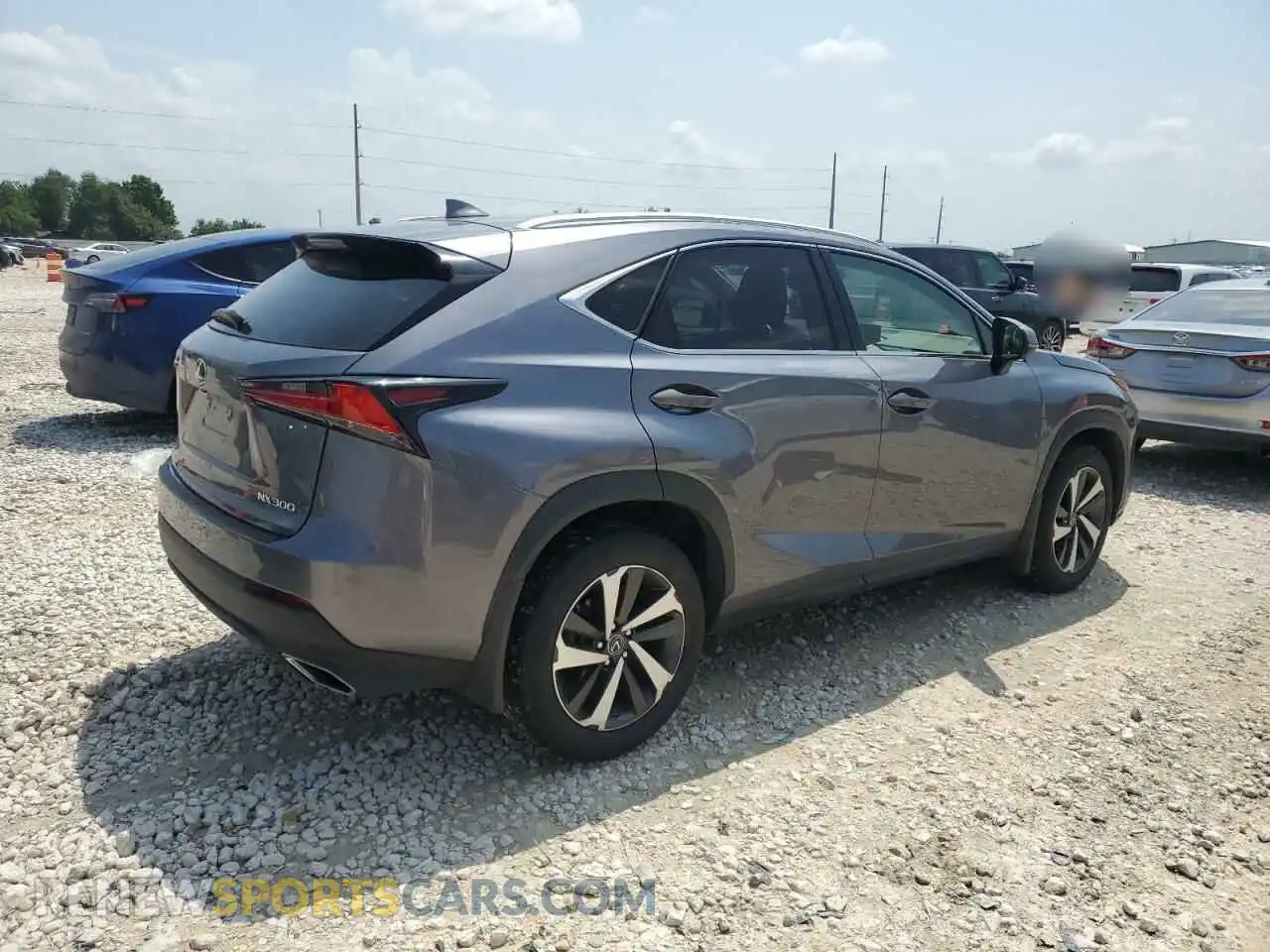 3 Photograph of a damaged car JTJBARBZ1K2183192 LEXUS NX 2019
