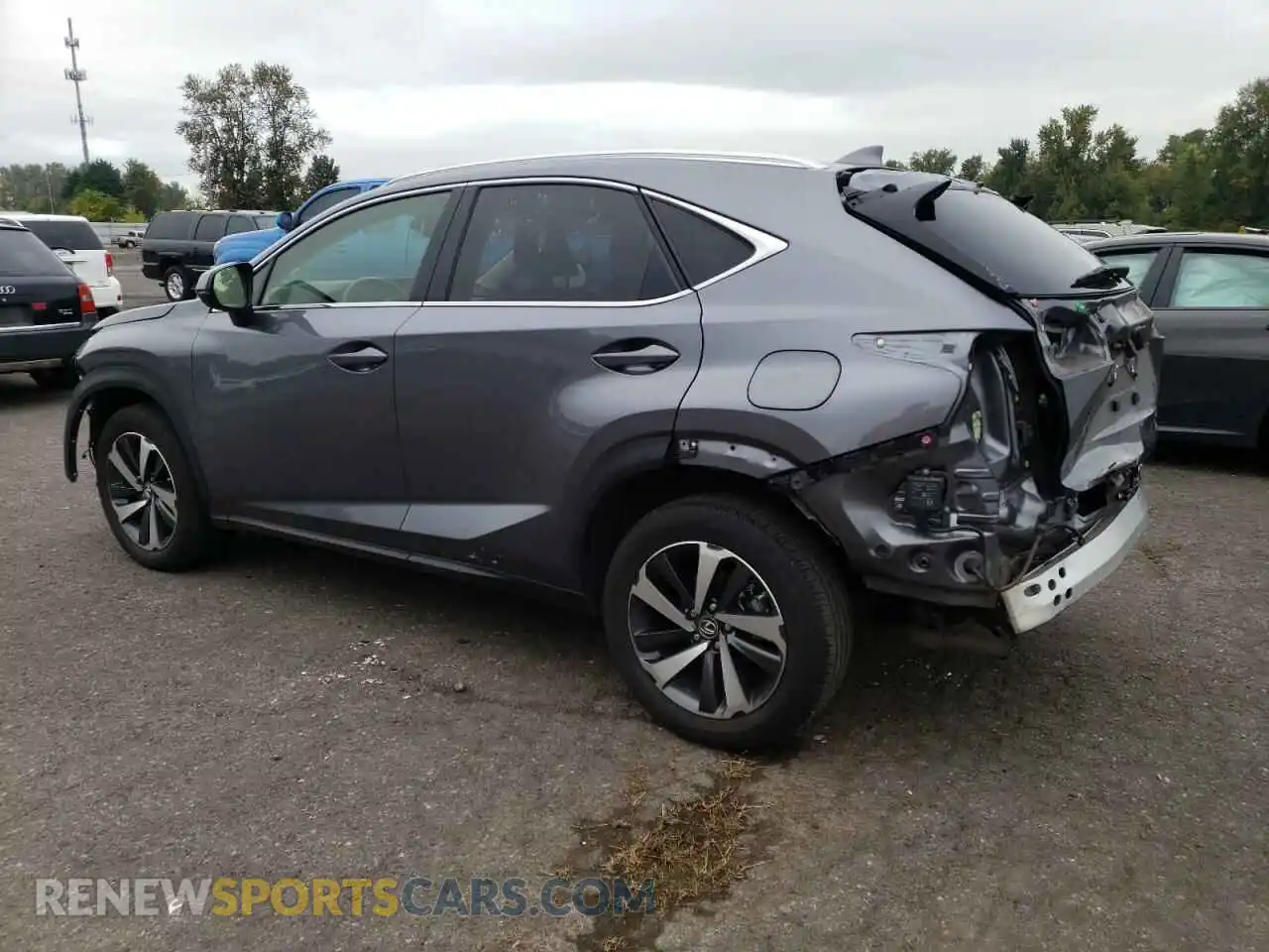 2 Photograph of a damaged car JTJBARBZ1K2183208 LEXUS NX 2019