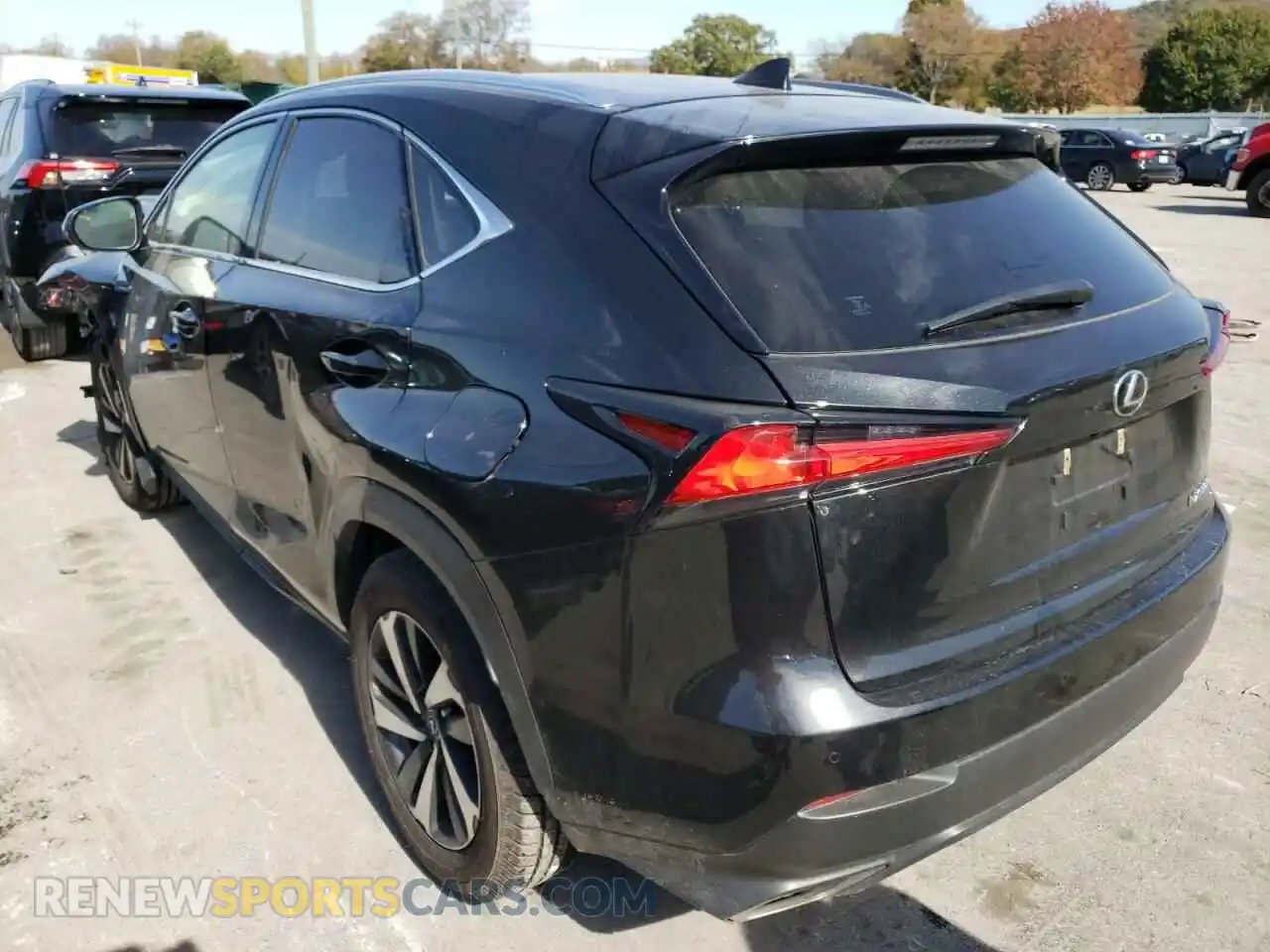 3 Photograph of a damaged car JTJBARBZ1K2205126 LEXUS NX 2019