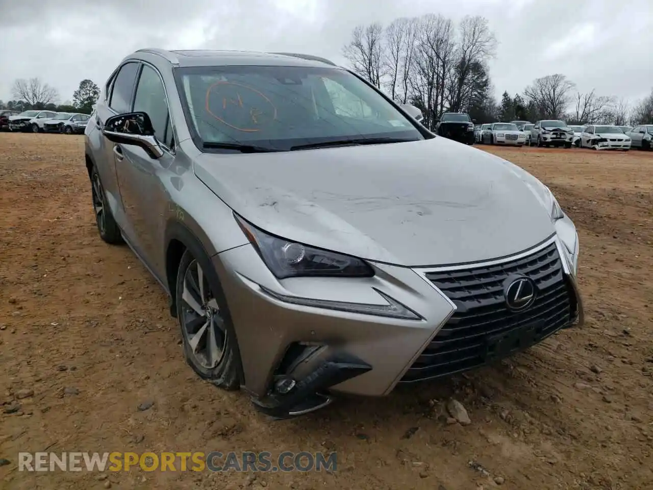 1 Фотография поврежденного автомобиля JTJBARBZ1K2214411 LEXUS NX 2019
