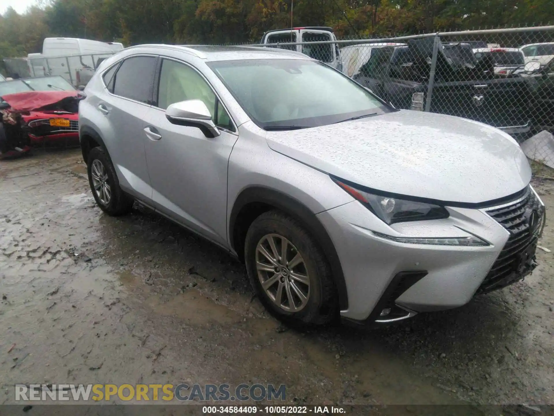 1 Фотография поврежденного автомобиля JTJBARBZ1K2217390 LEXUS NX 2019