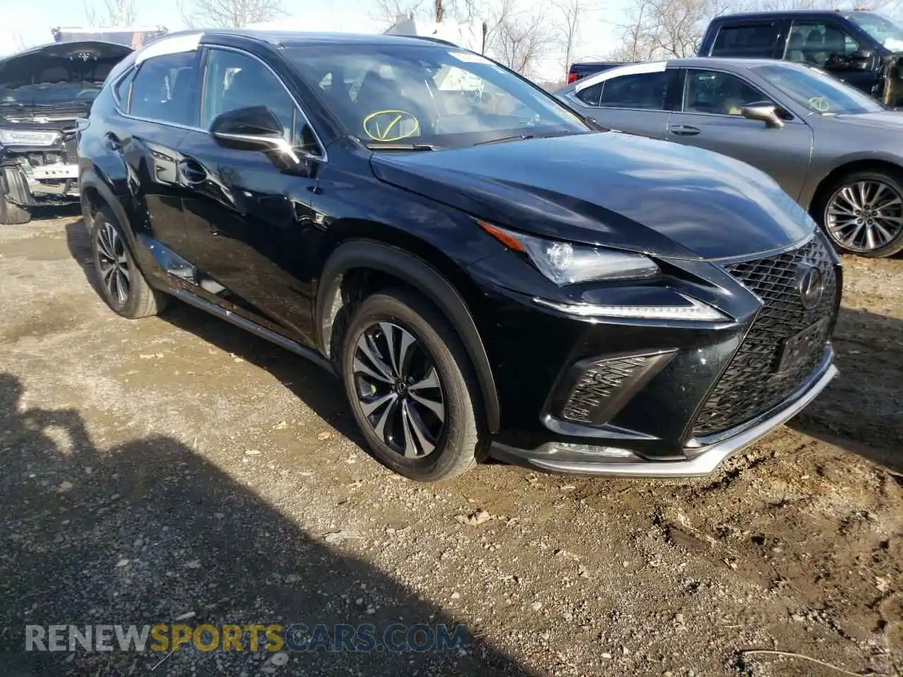 1 Photograph of a damaged car JTJBARBZ2K2180642 LEXUS NX 2019
