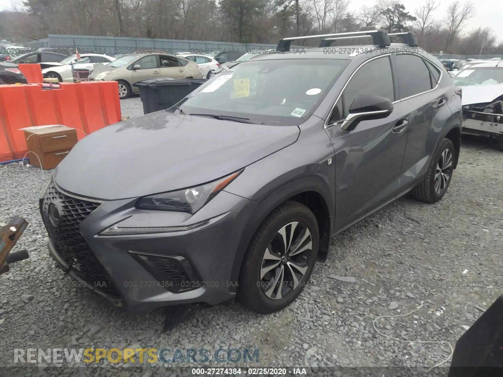 2 Photograph of a damaged car JTJBARBZ2K2192239 LEXUS NX 2019