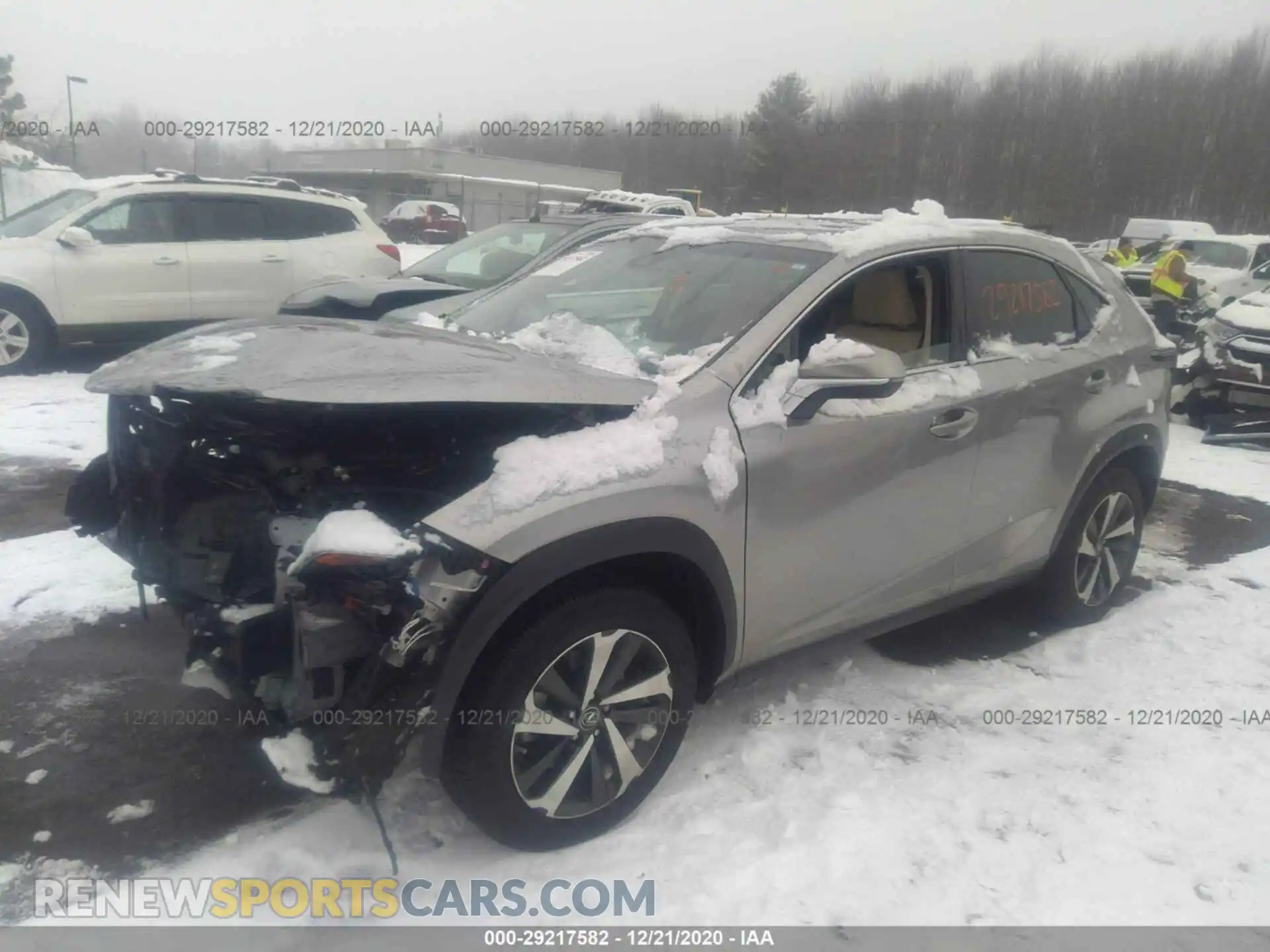 2 Photograph of a damaged car JTJBARBZ2K2192516 LEXUS NX 2019