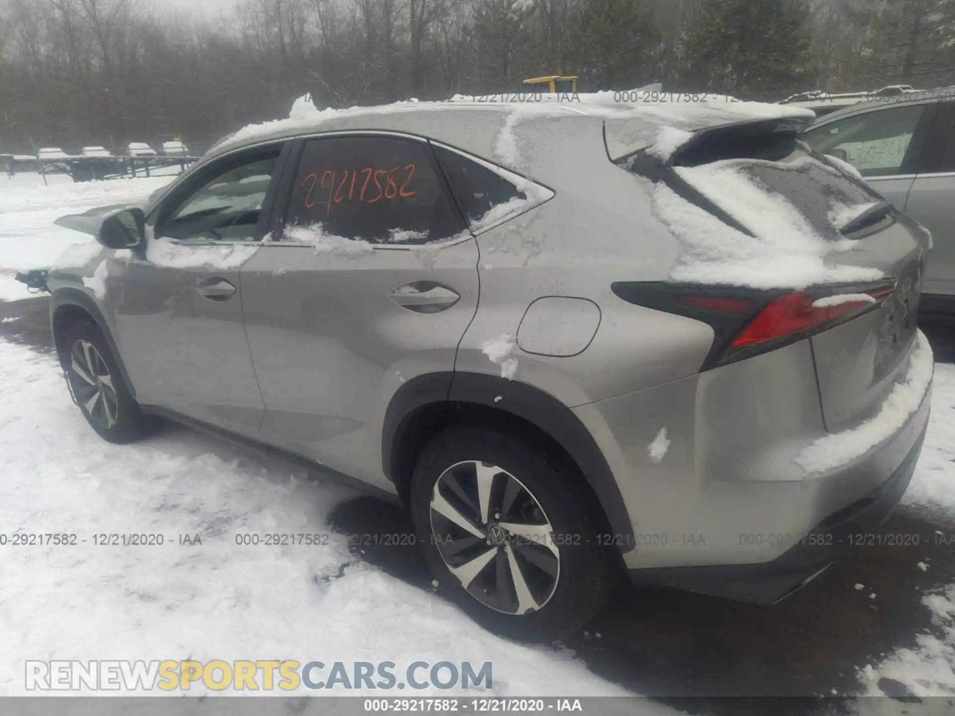 3 Photograph of a damaged car JTJBARBZ2K2192516 LEXUS NX 2019
