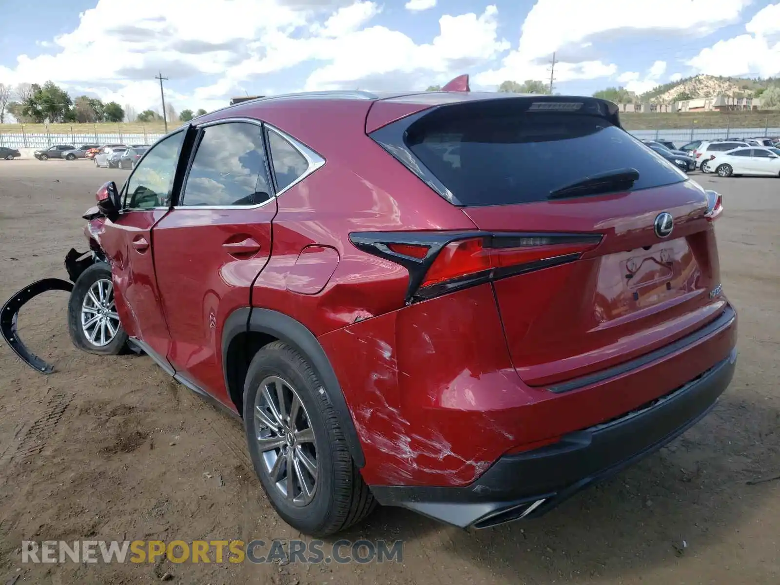 3 Photograph of a damaged car JTJBARBZ2K2207757 LEXUS NX 2019