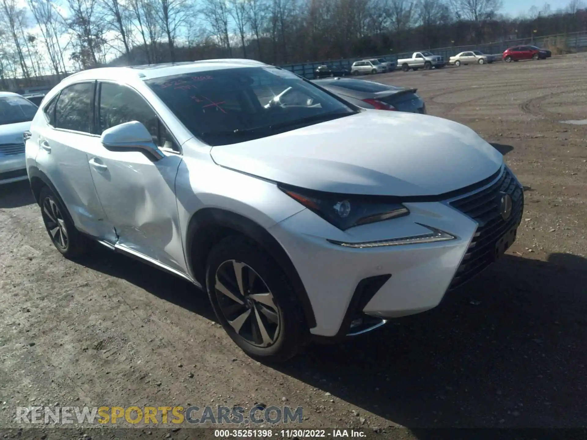 1 Photograph of a damaged car JTJBARBZ2K2210254 LEXUS NX 2019