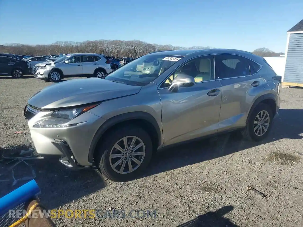 1 Photograph of a damaged car JTJBARBZ2K2214398 LEXUS NX 2019