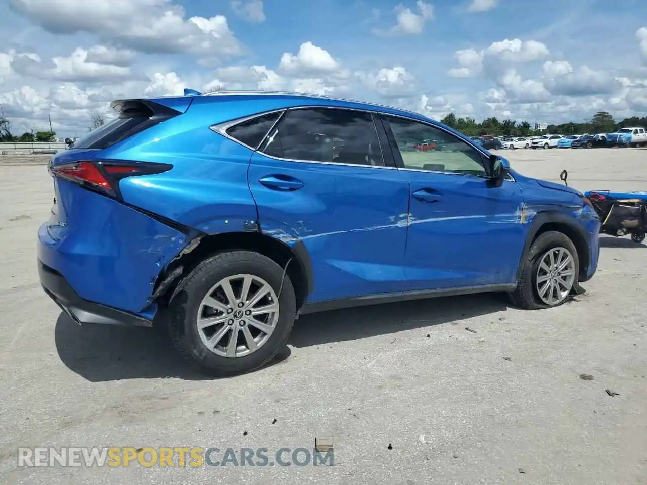 3 Photograph of a damaged car JTJBARBZ3K2186398 LEXUS NX 2019