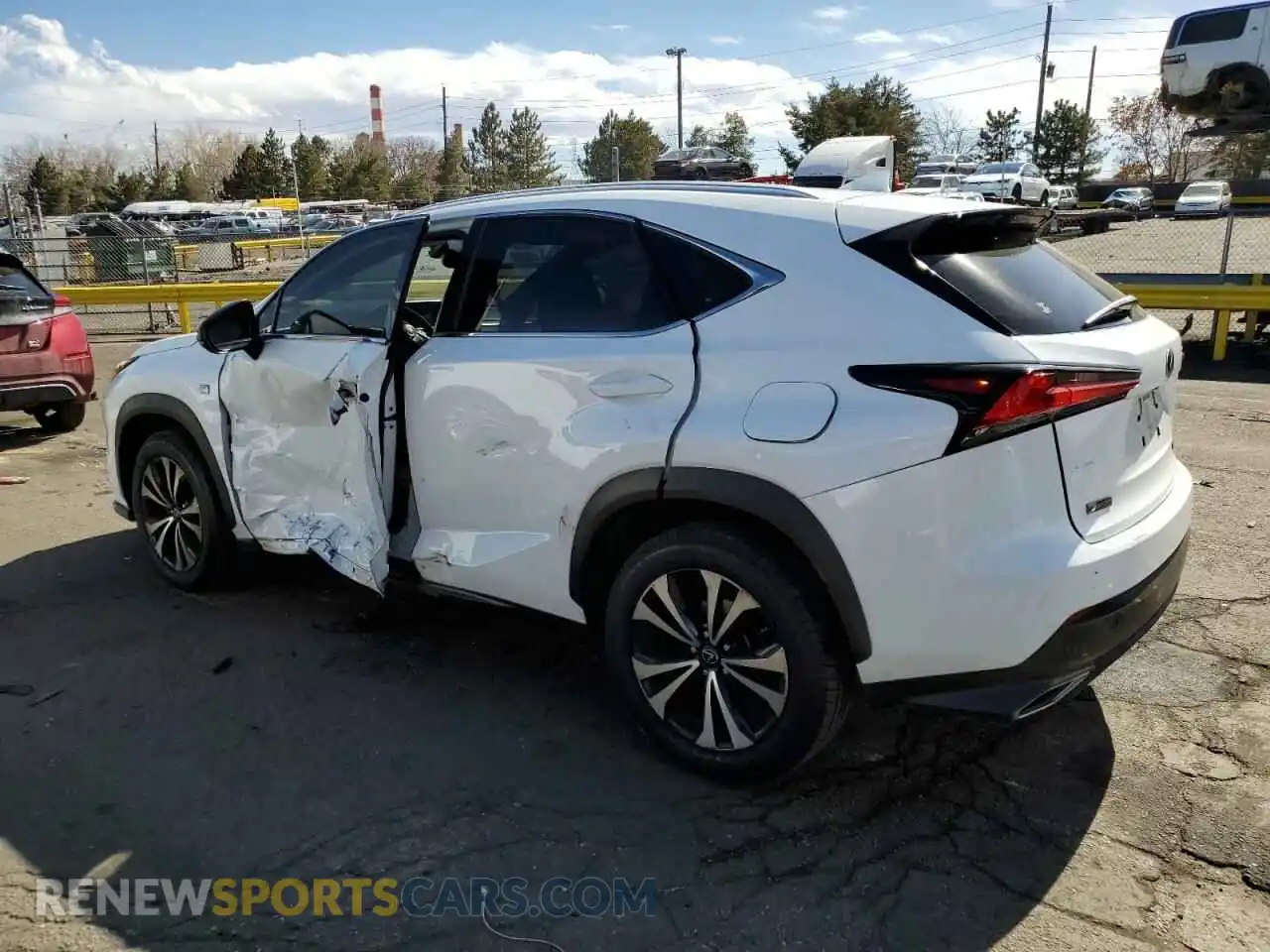 2 Photograph of a damaged car JTJBARBZ3K2206634 LEXUS NX 2019